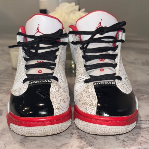 Jordan Kids Sneakers - Red, Black, White - Picture 10 of 15
